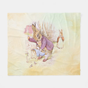 Peter Rabbit 9  Fleece Blanket