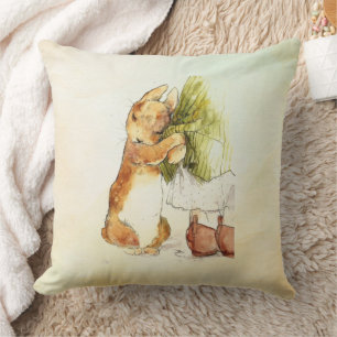 Peter Rabbit 9  Throw Pillow
