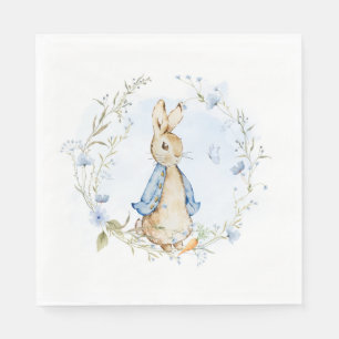 Peter Rabbit Baby Boy Paper Napkins   Standard