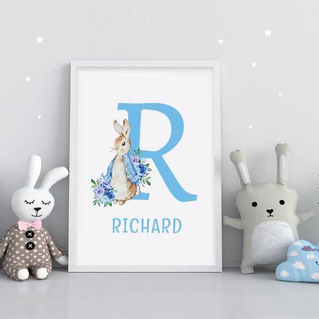 Peter Rabbit Baby Name Poster (Creator Uploaded)