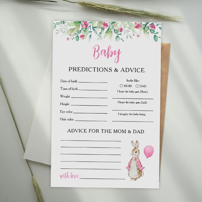 Peter Rabbit Baby Predictions and Advice (Creator Uploaded)