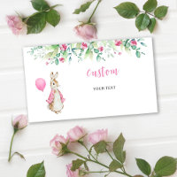 Peter Rabbit Baby Shower Custom