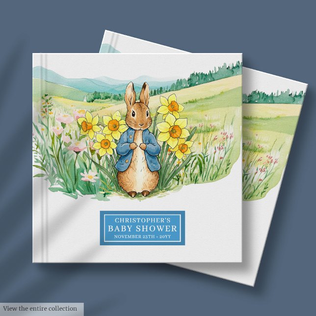 Peter Rabbit Baby shower de coeur Livre d'invité (Heartwarming Peter Rabbit Baby Shower Guest Book Boy)