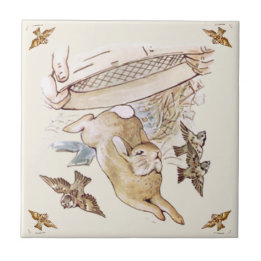 Peter Rabbit Beatrix Potter McGregor Ceramic Tile