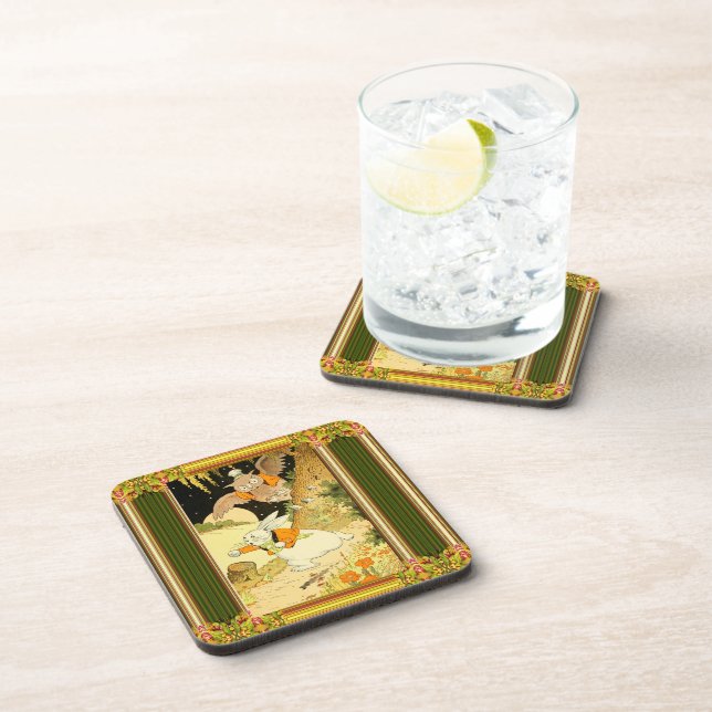 Peter Rabbit Beverage Coaster (Right Side)