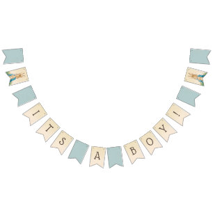 Peter Rabbit   Boy Baby Shower Bunting Flags