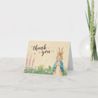 Peter Rabbit | Boy Baby Shower Thank You