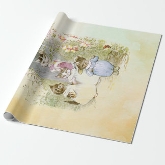 Peter Rabbit (cats) Wrapping Paper