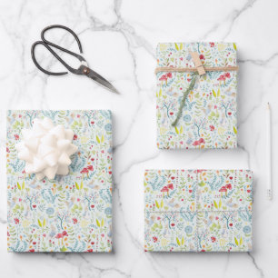 Peter Rabbit   Enchanted Watercolor Pattern Wrapping Paper Sheet