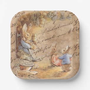 Peter Rabbit ( family)  Paper Plates