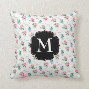 Peter Rabbit   Forget Me Not Floral Pattern Throw Pillow