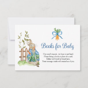 Peter Rabbit Friends Books For Baby RSVP Card