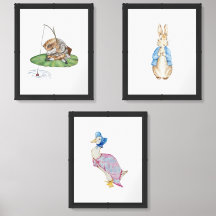 Peter Rabbit & Friends Printable (Ensemble de 3)