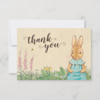 Peter Rabbit | Girl Baby Shower Thank You