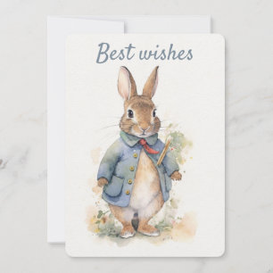 Peter Rabbit Greeting card