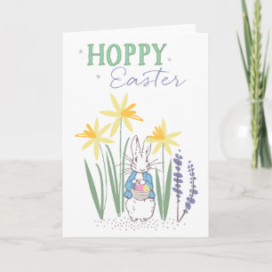 Peter Rabbit Hoppy Easter Card