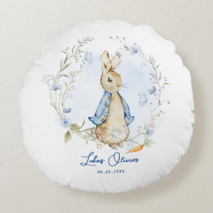 Peter Rabbit Inspiré Design Coussin rond