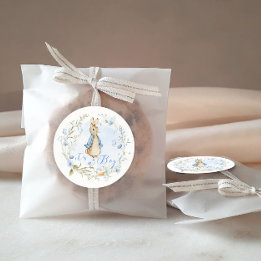 Peter Rabbit It's a Boy - White Stickers