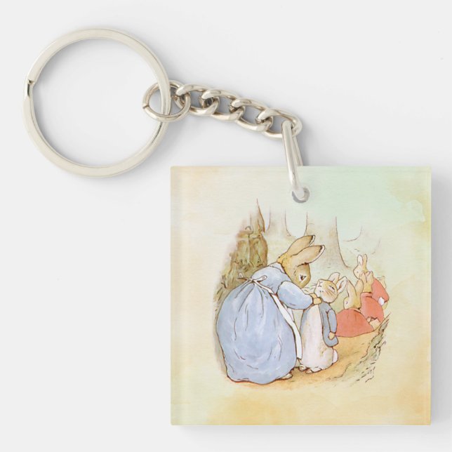 Peter Rabbit (mom) Keychain (Front)
