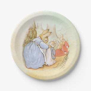 Peter Rabbit (mom)  Paper Plate