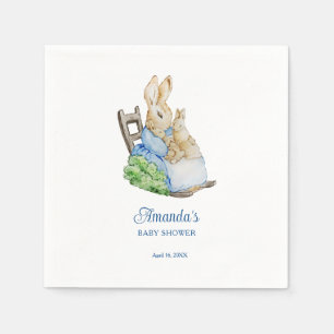 Peter Rabbit Mommy Baby Shower Napkin