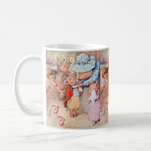 Peter Rabbit (piglets) Tissue Paper Coffee Mug