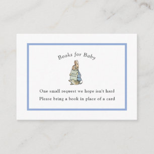 Peter Rabbit Pink Vintage Baby Book Enclosure Card