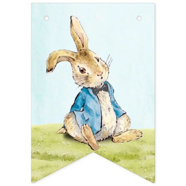 Peter Rabbit Premier Anniversaire Drapeaux de Bunt (Premier drapeau)