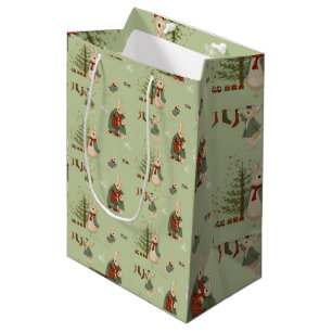 Peter Rabbit Sac cadeau moyen de Noël