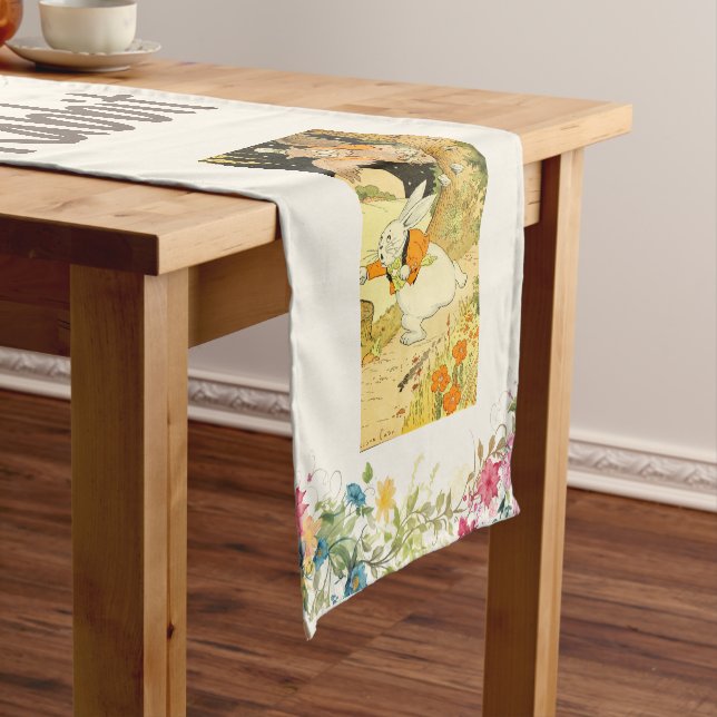 Peter Rabbit Table Runner (In Situ)