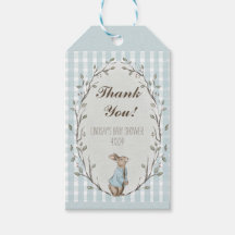 Peter Rabbit Theme Gift Tag