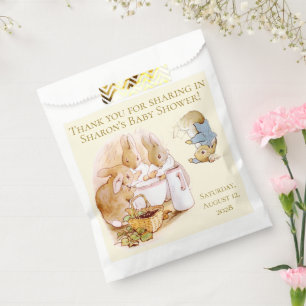 Peter Rabbit Themed Baby Shower Favour Bag