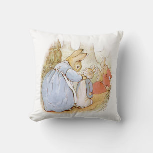 Peter Rabbit  Throw Pillow