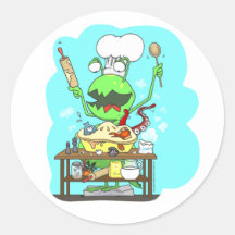 Peter & the Closet Monster, baking