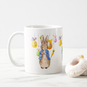 Peter the Easter Rabbit Easter Eggs  Coffee Mug