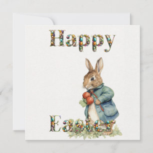 Peter the Easter Rabbit Happy Easter