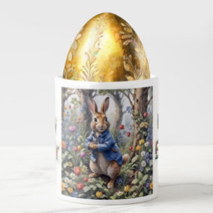 Peter the Easter Rabbit Happy Easter Large Coffee Mug
