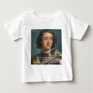 Peter The Great "Conquer Myself" Quote Gifts & Tee