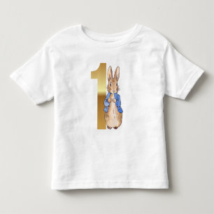 Peter the Rabbit 1st Birthday Toddler T-shirt