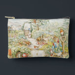 Peter the rabbit accessory pouch<br><div class="desc">Peter the rabbit in Mr. Mc Gregor's vegetable garden.</div>
