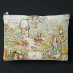 Peter the rabbit accessory pouch<br><div class="desc">Peter the rabbit in Mr. Mc Gregor's vegetable garden.</div>