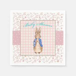 Peter the Rabbit Baby Shower Napkin