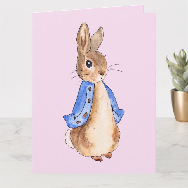 Peter the Rabbit   Card (Small Plant)