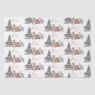 Peter the Rabbit Christmas Shopping Tissue Paper