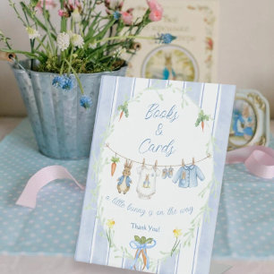 Peter the Rabbit Clothesline Books and Cards Sign