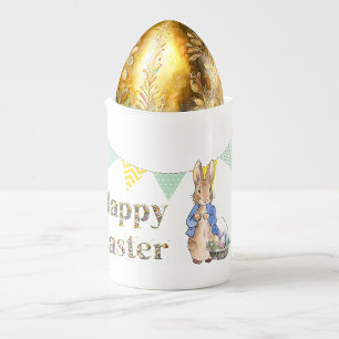 Peter the Rabbit Easter Eggs Happy Easter Bone China Mug