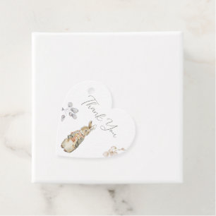 Peter the Rabbit Fall Autumn Winter Baby Shower Favour Tags