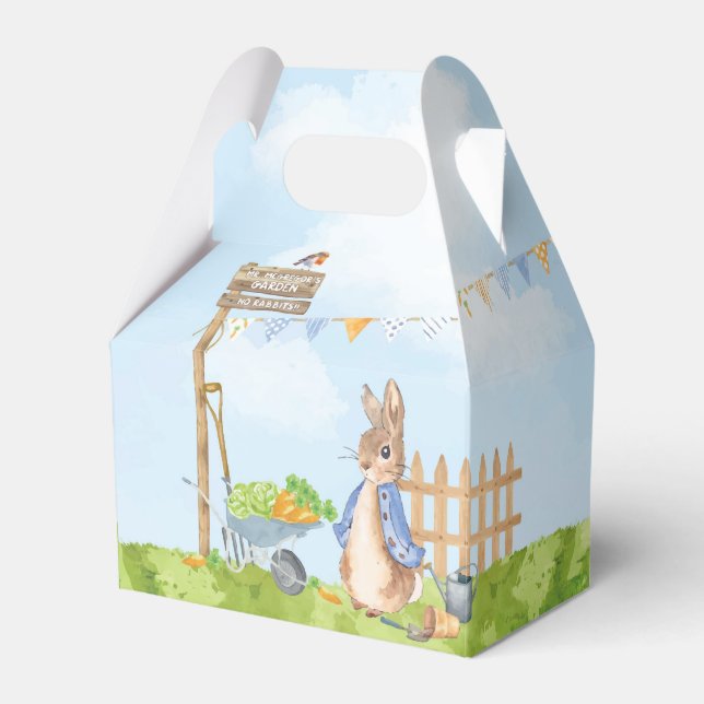 Peter the Rabbit Favor Box (Front Side)