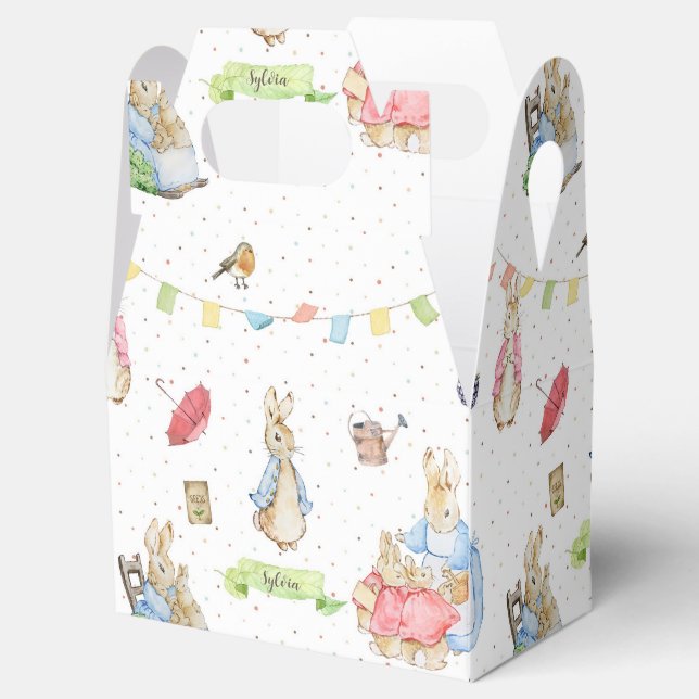 Peter the Rabbit Favor Box (Opened)