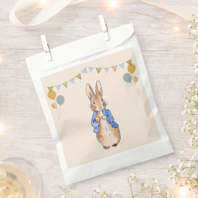 Peter the Rabbit Favour Bag (Clipped)